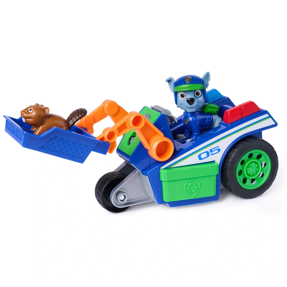 Paw Patrol: Search & Rescue, Rocky Rescue Recycler Vehicle With 2 Figures