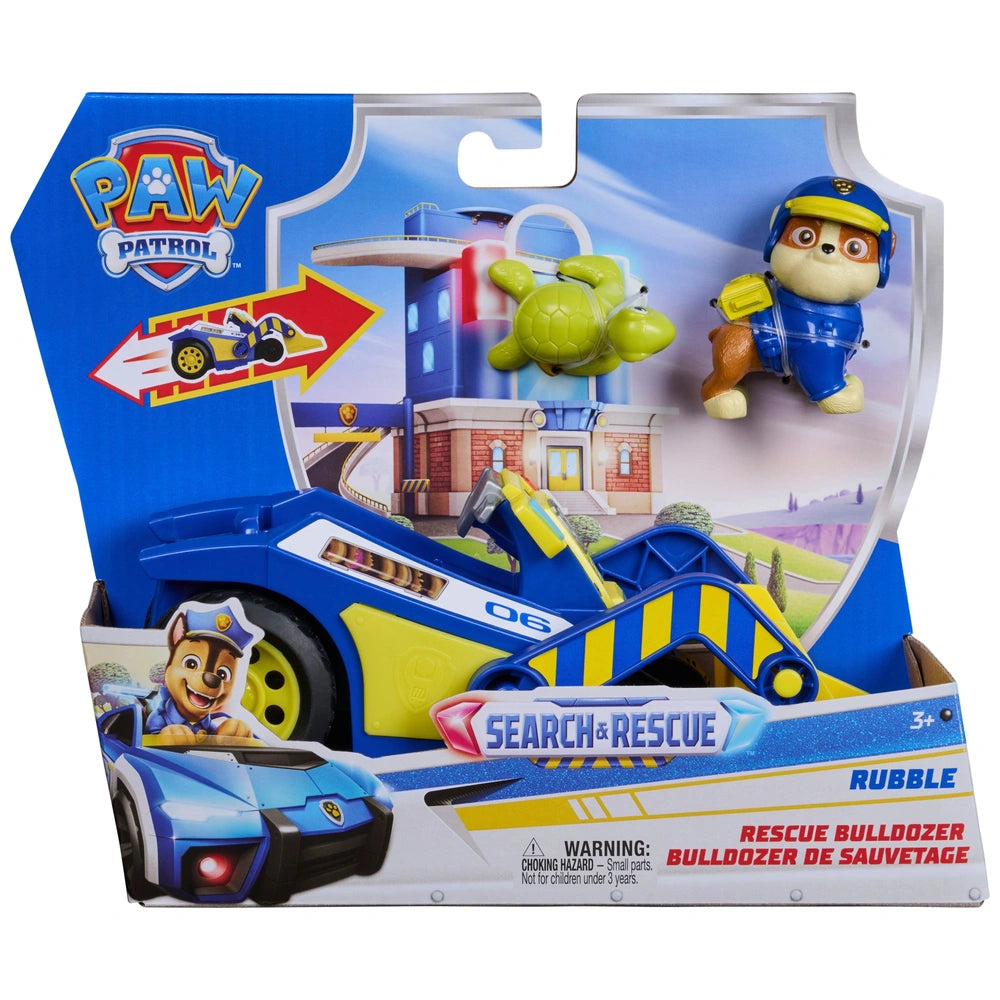 Paw Patrol: Search & Rescue, Rubble Rescue Bulldozer Vehicle With 2 Figures