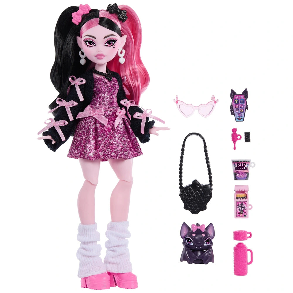 Monster High Doll Draculaura With Pet