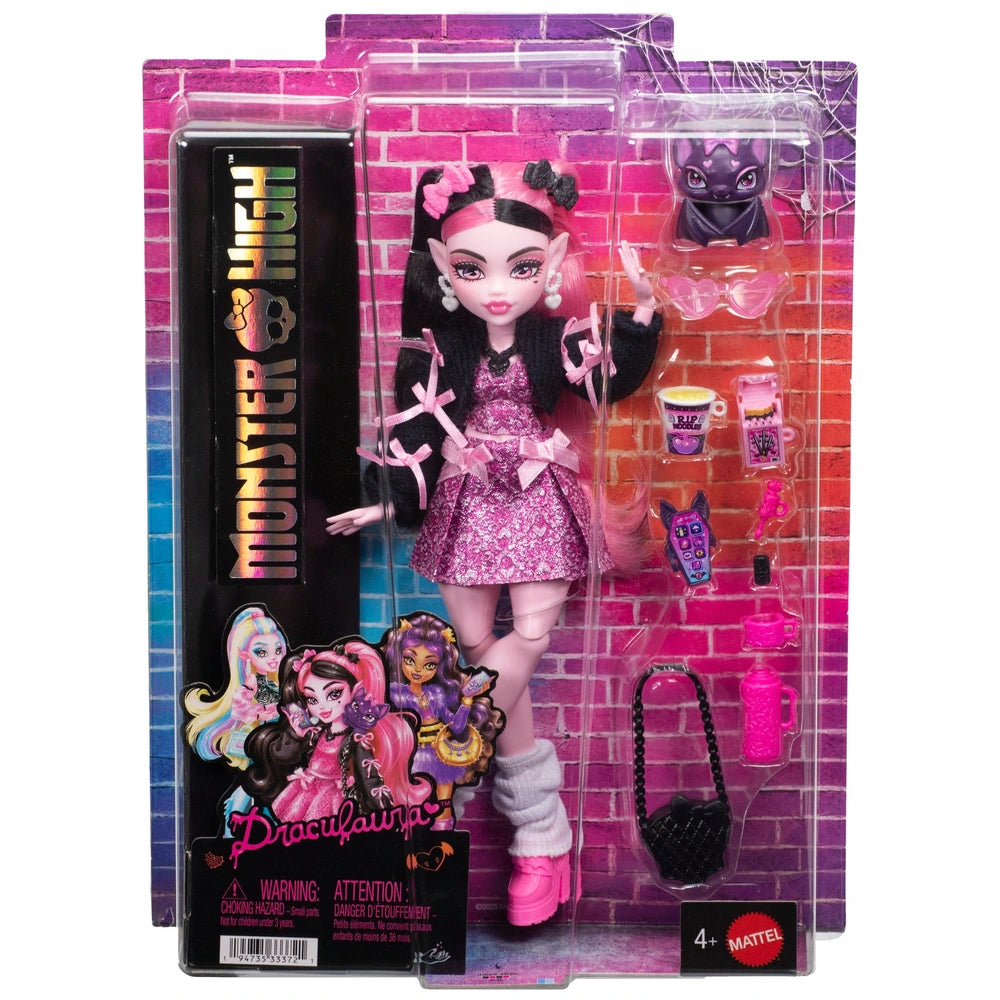 Monster High Doll Draculaura With Pet