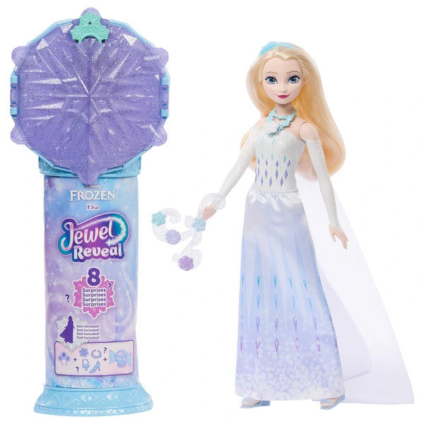 Disney Princess Doll Jewel Reveal Elsa