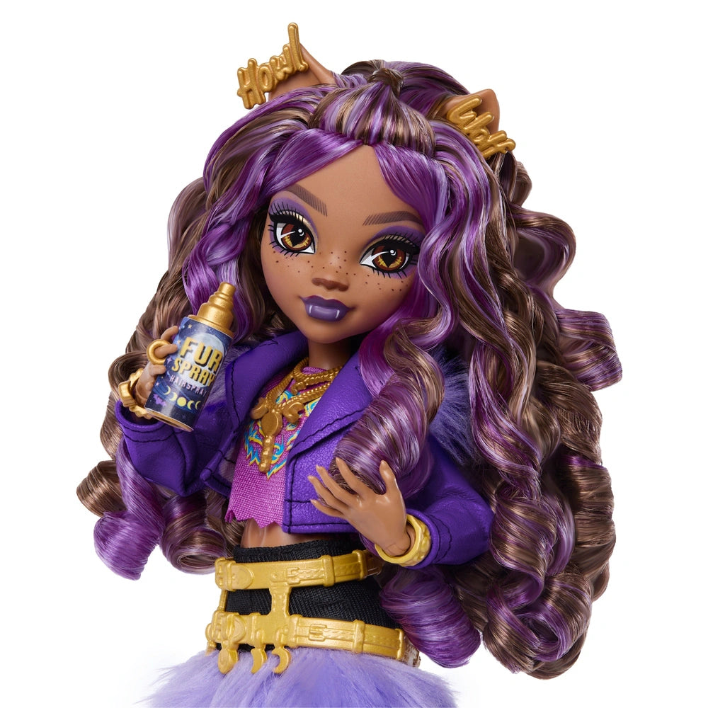 Monster High Doll Clawdeen Wolf With Pet