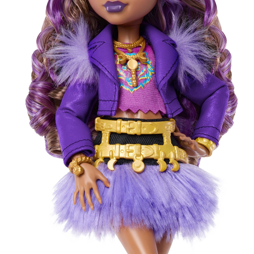 Monster High Doll Clawdeen Wolf With Pet