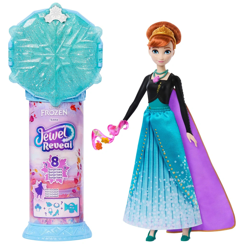 Disney Princess Doll Jewel Reveal Anna