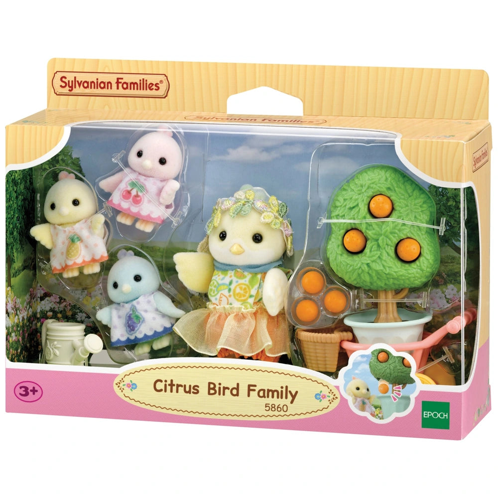 Sylvanian Families Citrus Bird Family Set