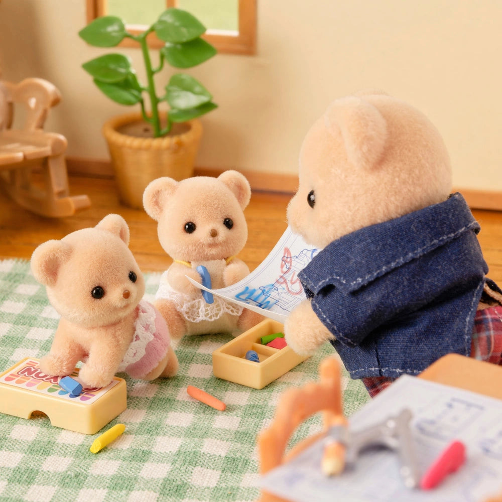 Sylvanian Families Biscuit Bear Twins Set