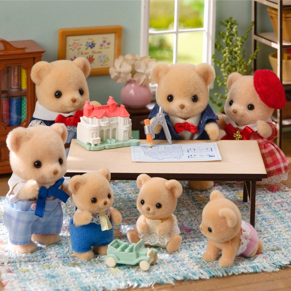 Sylvanian Families Biscuit Bear Sister & Brother Picnic Set