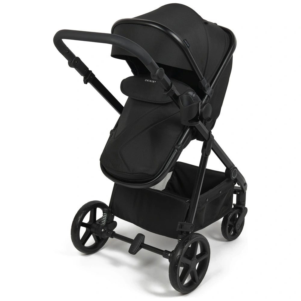 Zummi Origin 2 2-In-1 Travel System With Enfasafe I-Size Car Seat Black
