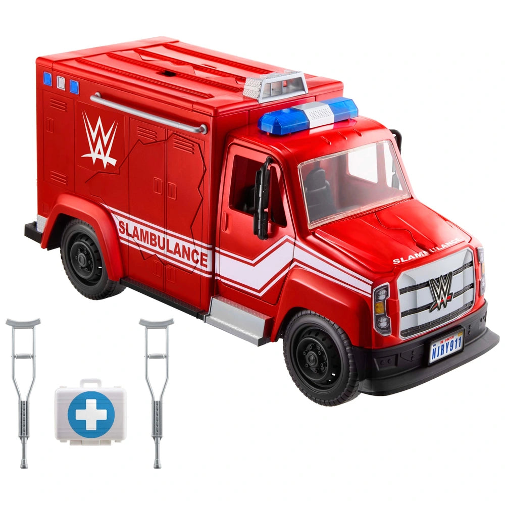 Wwe Wrekkin' Slambulance Breakaway Vehicle