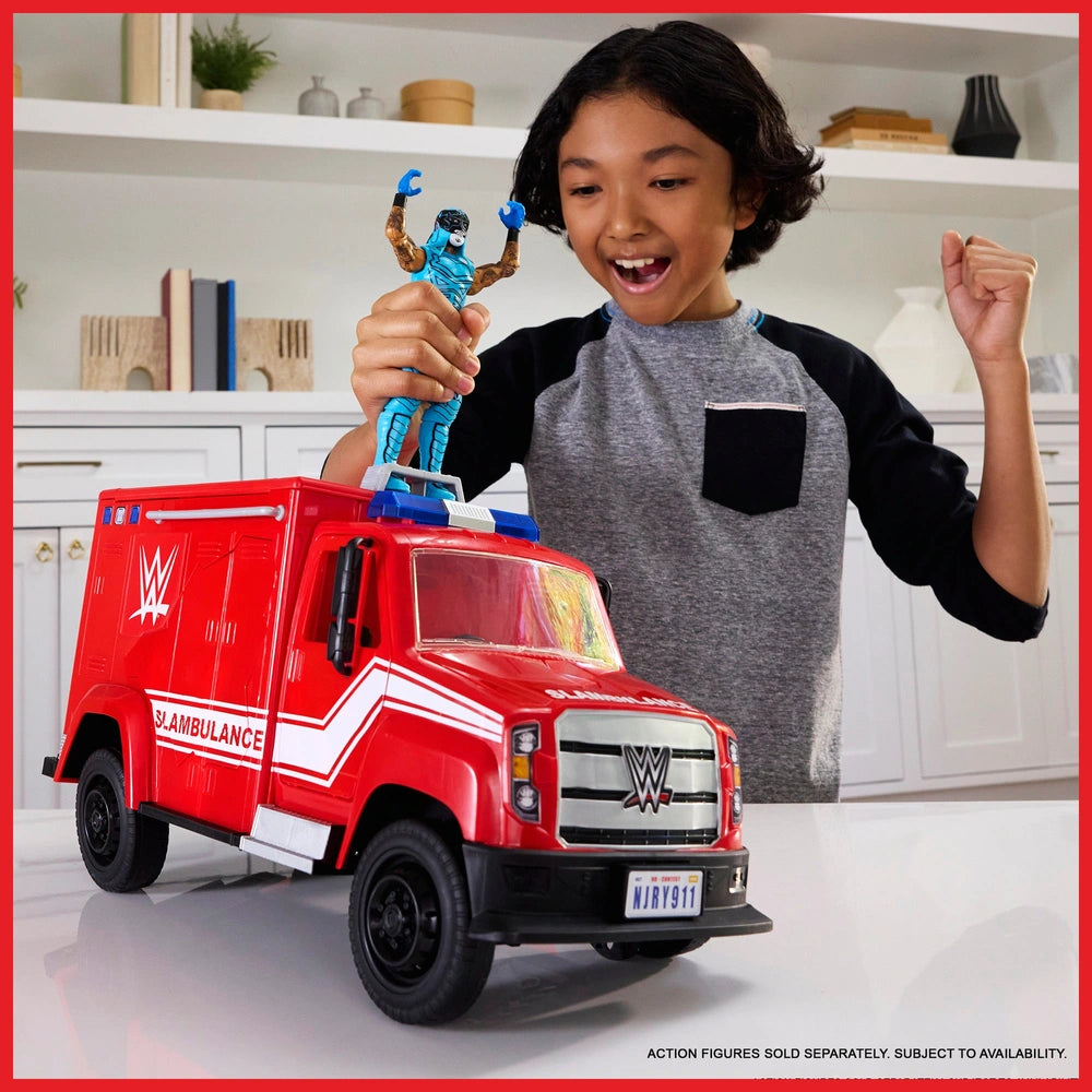 Wwe Wrekkin' Slambulance Breakaway Vehicle