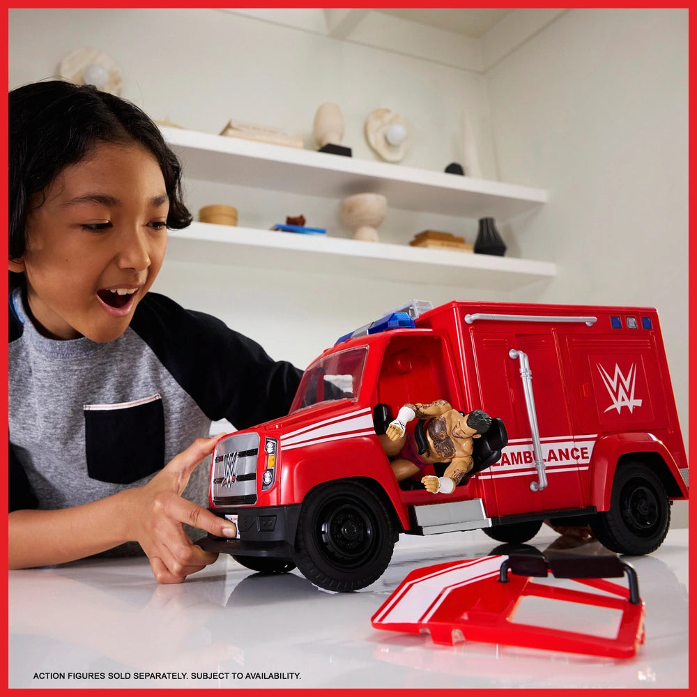 Wwe Wrekkin' Slambulance Breakaway Vehicle