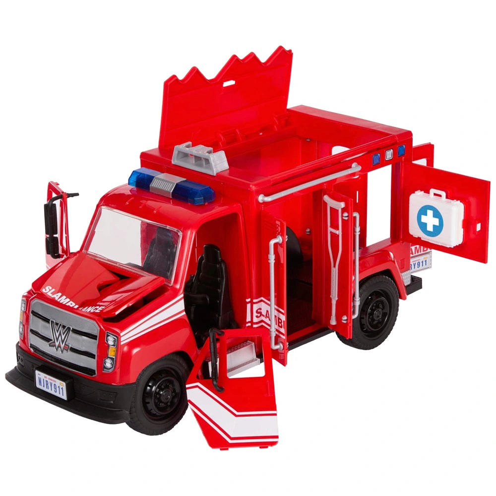 Wwe Wrekkin' Slambulance Breakaway Vehicle