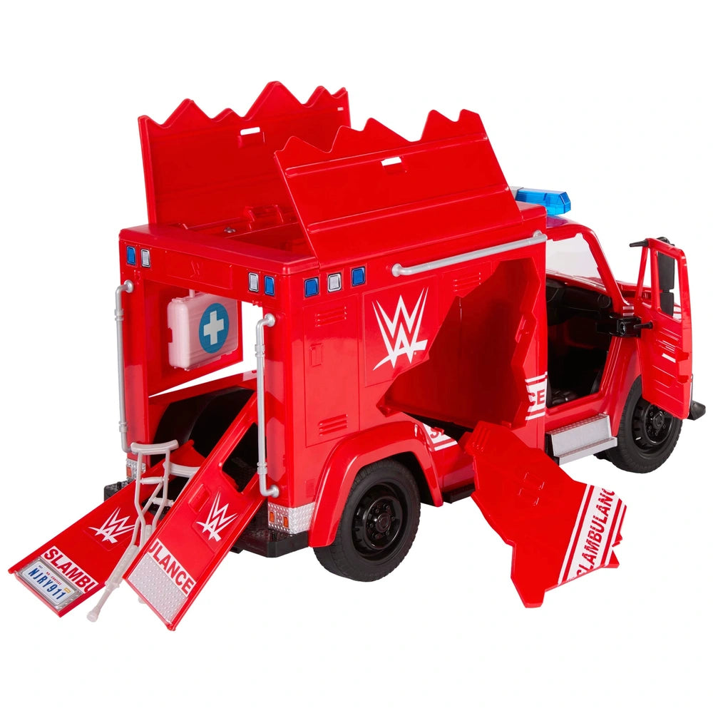 Wwe Wrekkin' Slambulance Breakaway Vehicle