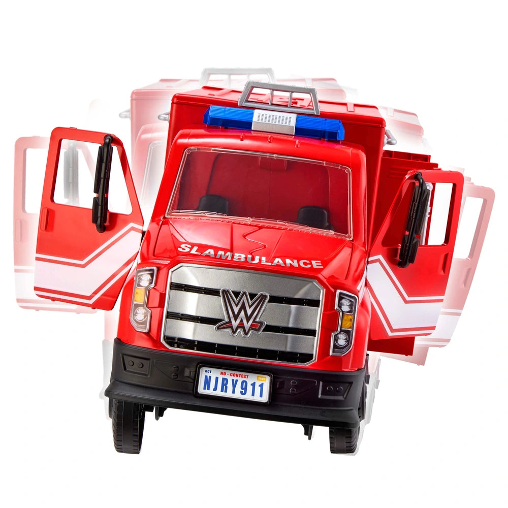 Wwe Wrekkin' Slambulance Breakaway Vehicle