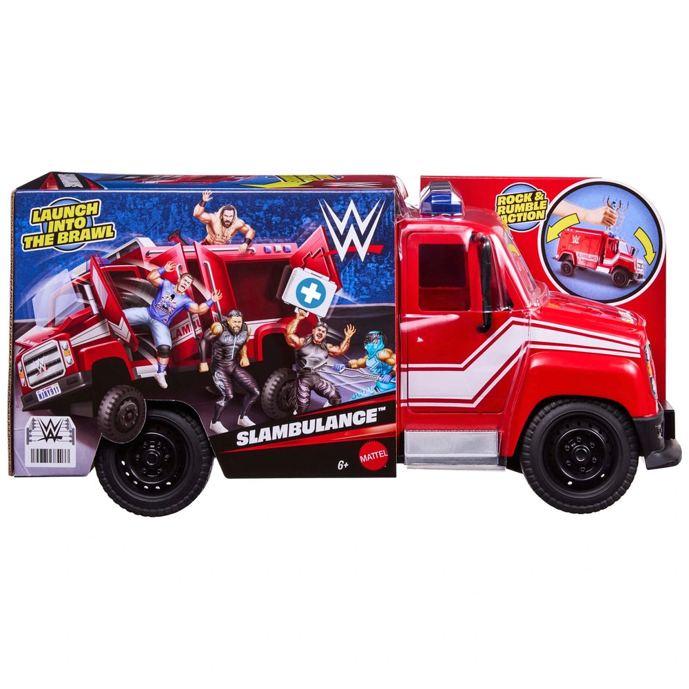 Wwe Wrekkin' Slambulance Breakaway Vehicle