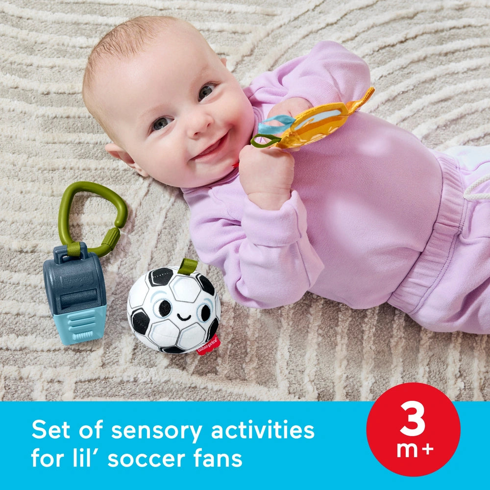 Fisher-Price Baby Toy Mini Me Moments Let's Goal Set