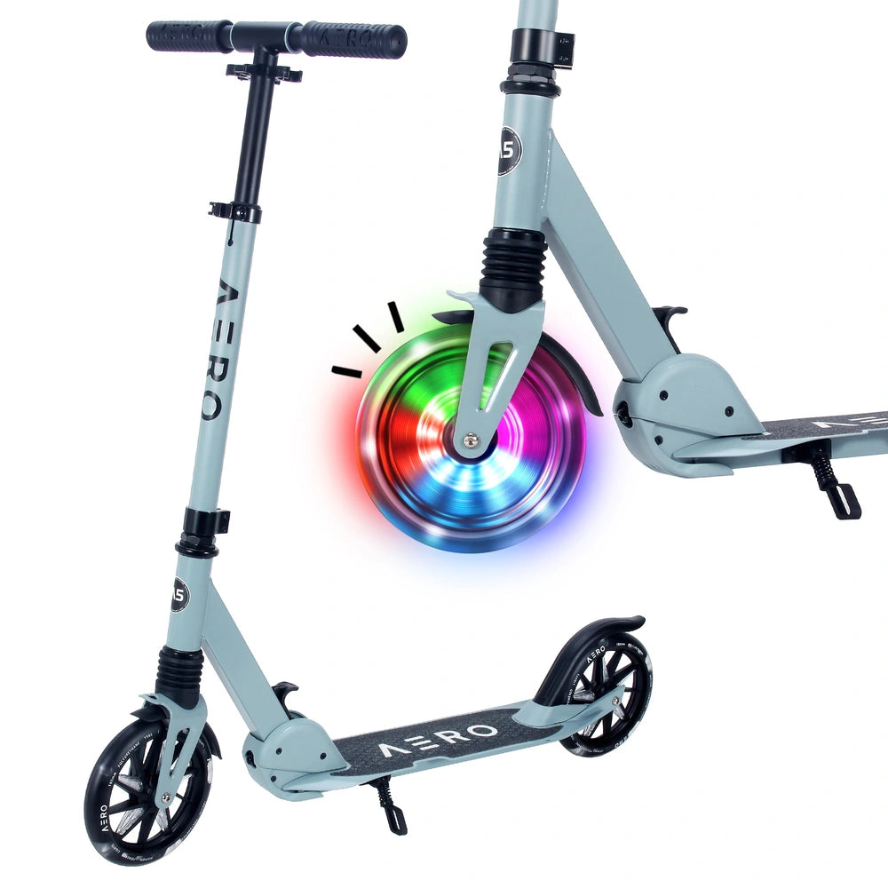 Aero A5 Folding Scooter Blue