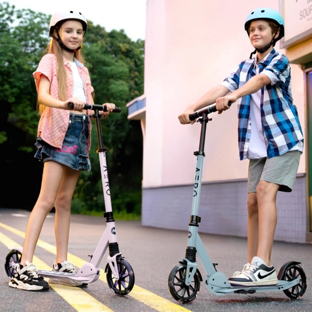 Aero A5 Folding Scooter Blue