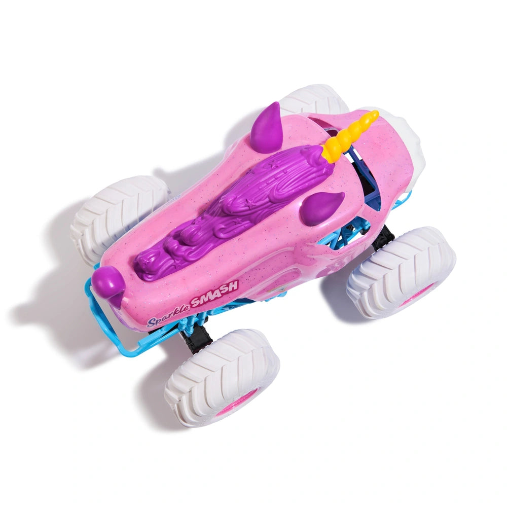 Monster Jam 1:15 Remote Control Sparkle Smash Monster Truck