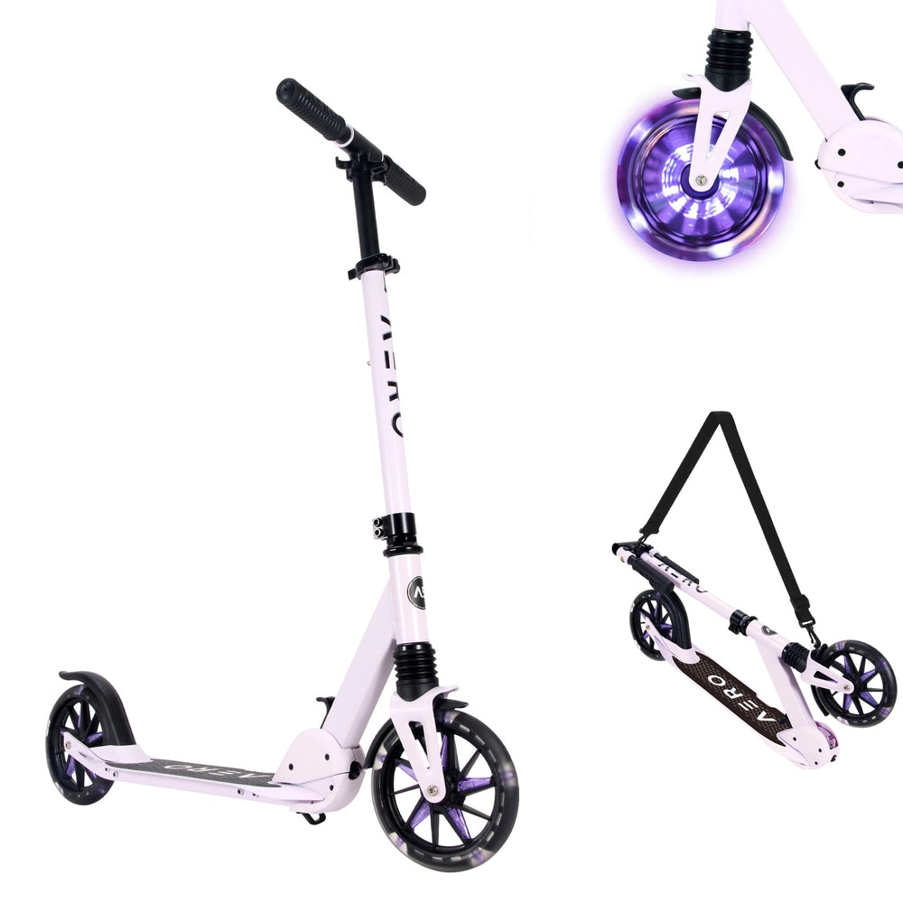 Aero A5 Folding Scooter Purple