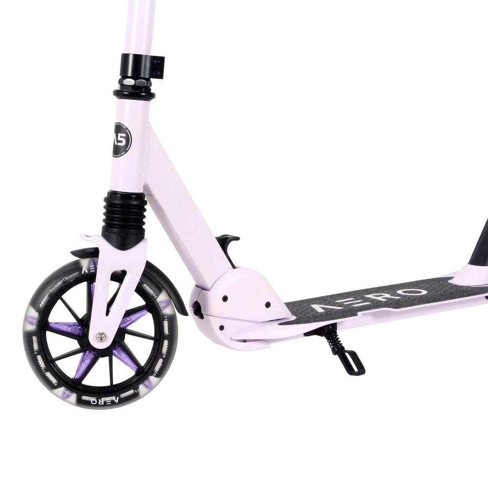 Aero A5 Folding Scooter Purple