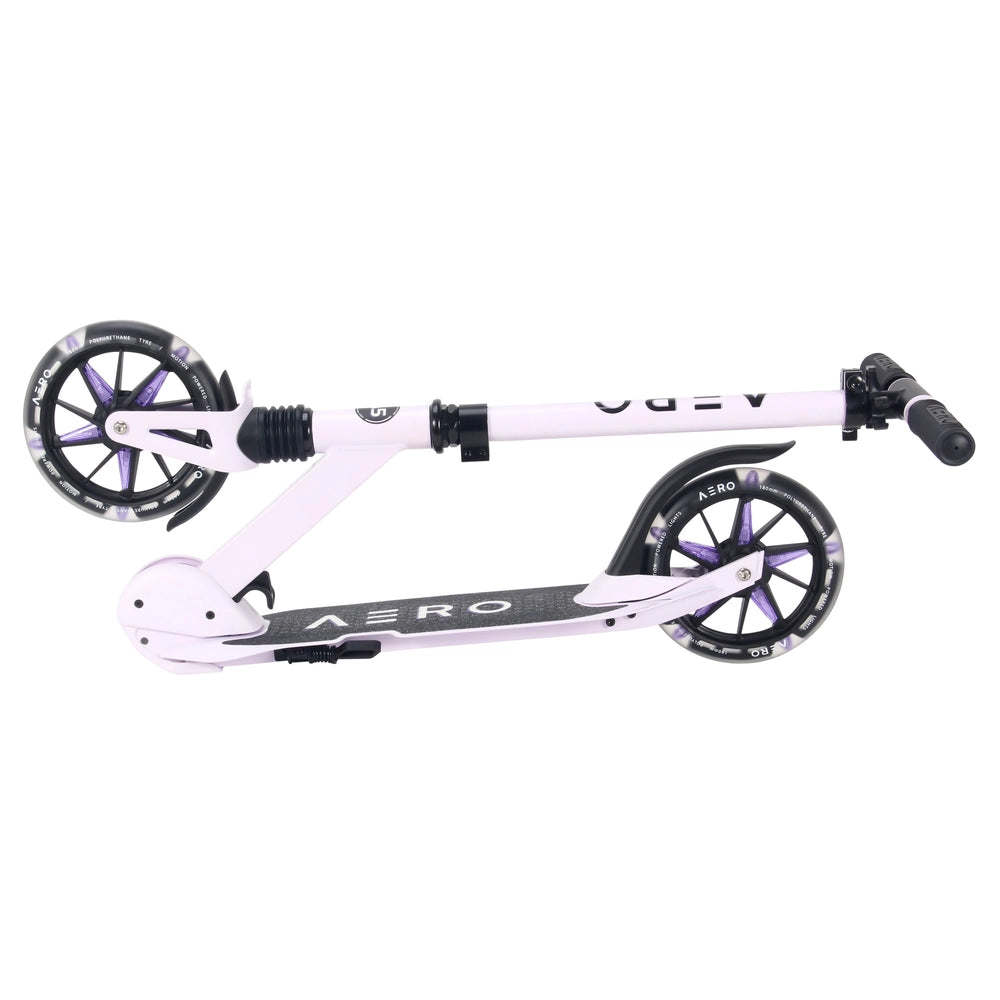 Aero A5 Folding Scooter Purple