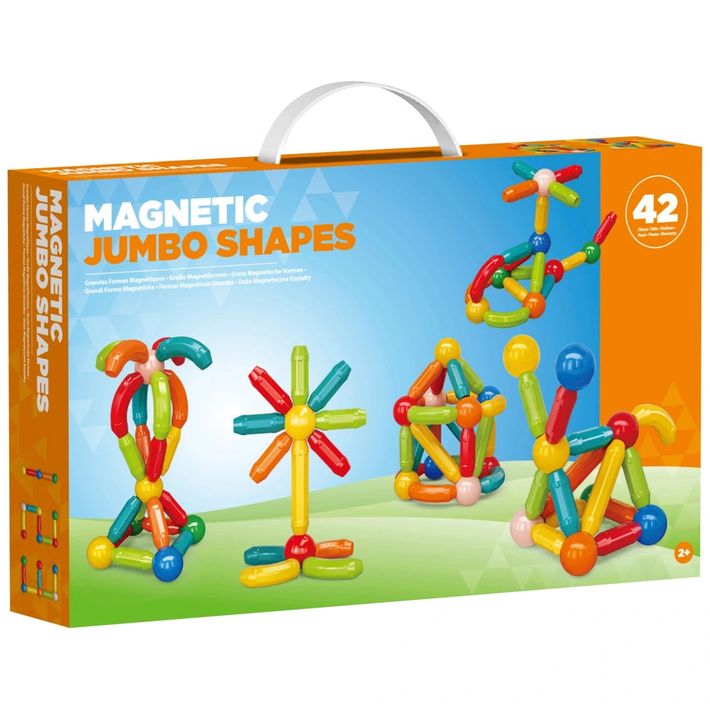 Magnetic Jumbo Shapes 42-Piece Building Set