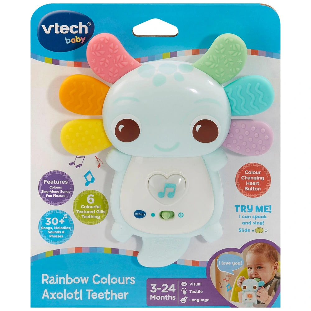 Vtech Baby Rainbow Colours Axolotl Teether