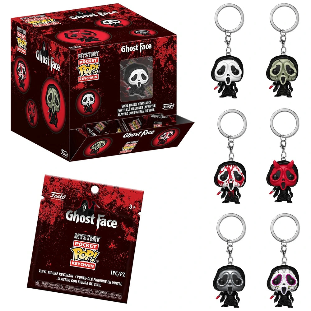 Funko Pop! Scream Ghost Face Mystery Pocket Keychain Assortment
