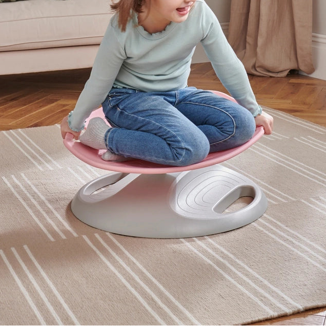 Play Factory Sensory Spinning Chair Pink
