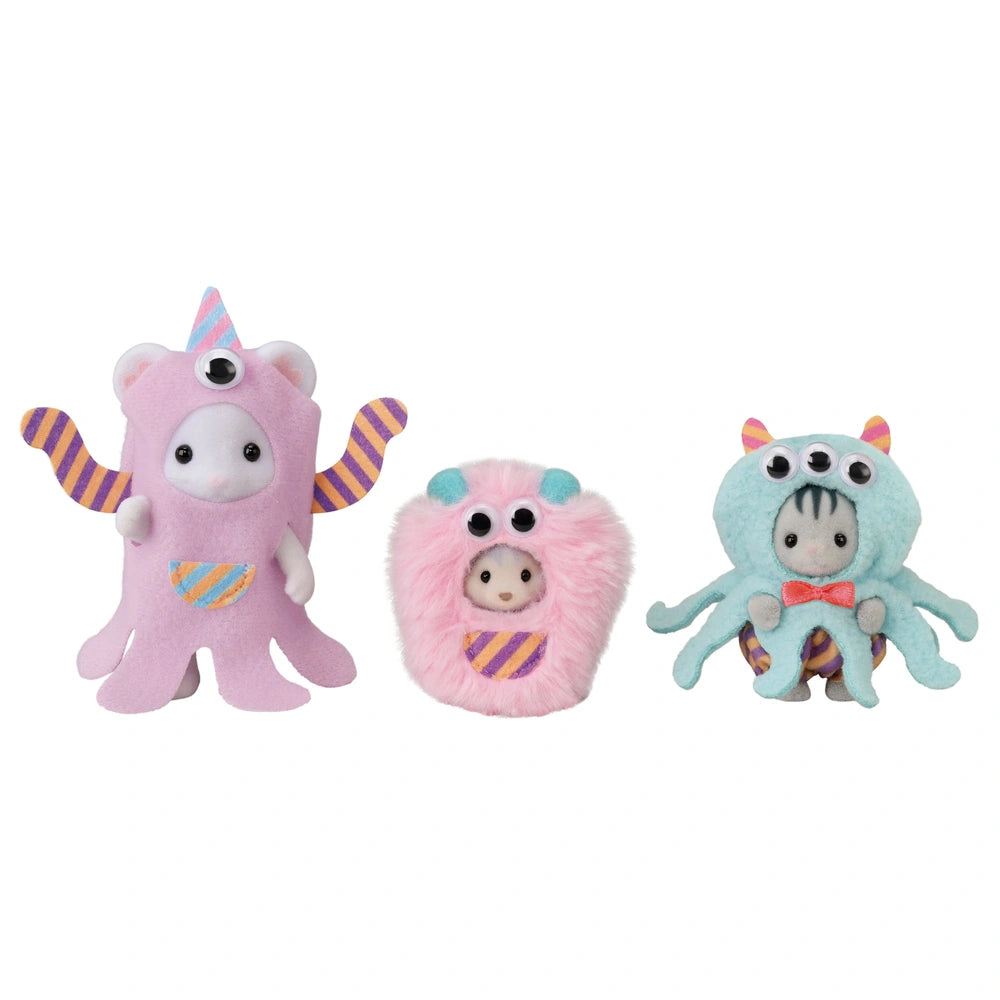 Sylvanian Families Funny Monster Costumes Trio Set