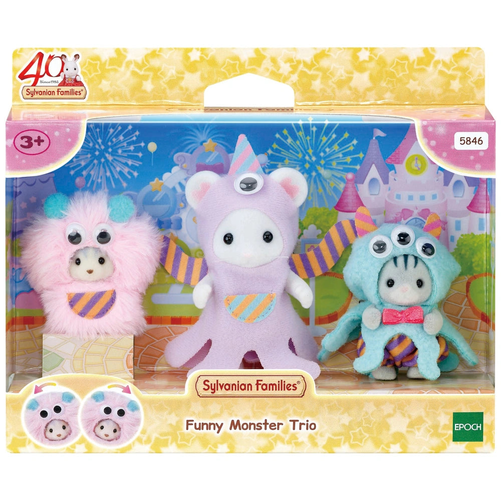 Sylvanian Families Funny Monster Costumes Trio Set