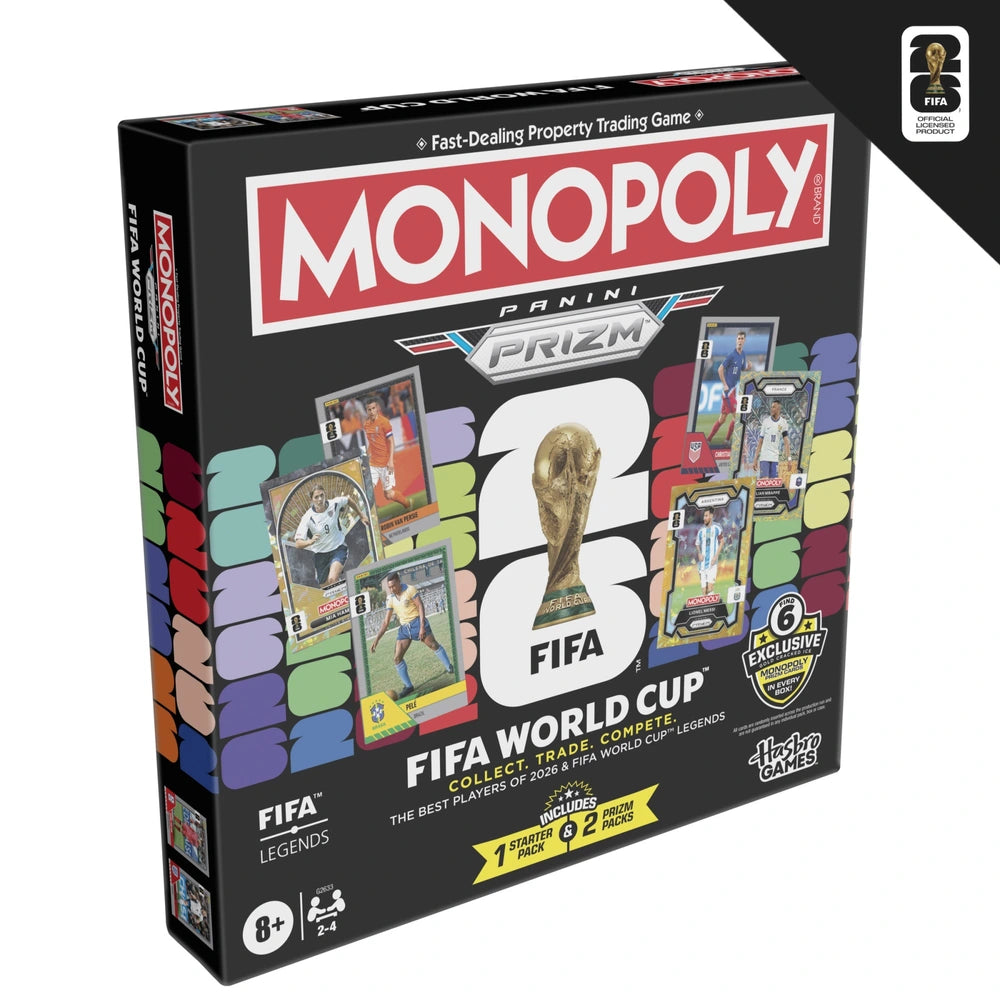 Monopoly Panini Prizm: Fifa World Cup Edition Board Game