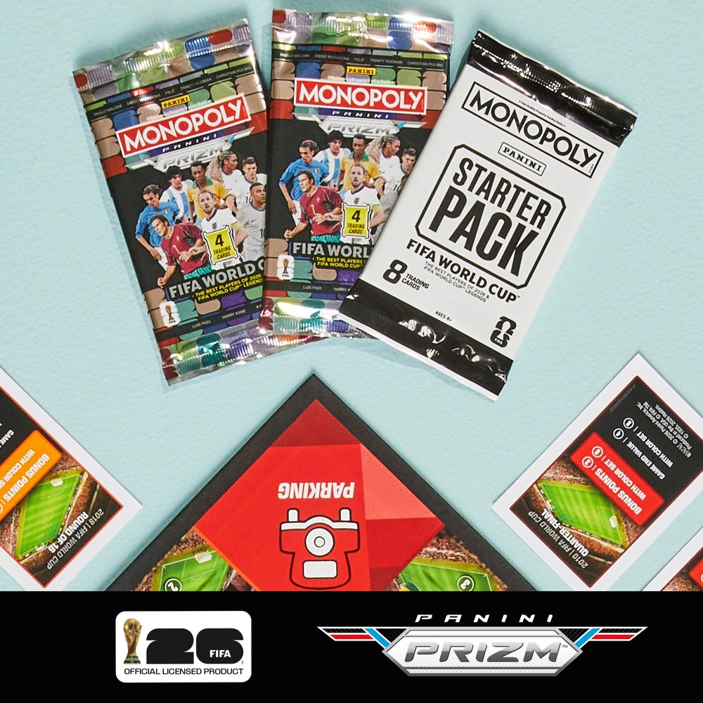 Monopoly Panini Prizm: Fifa World Cup Edition Board Game