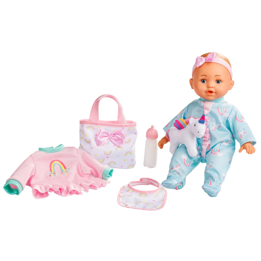 Doll Playset With Unicorn Pet