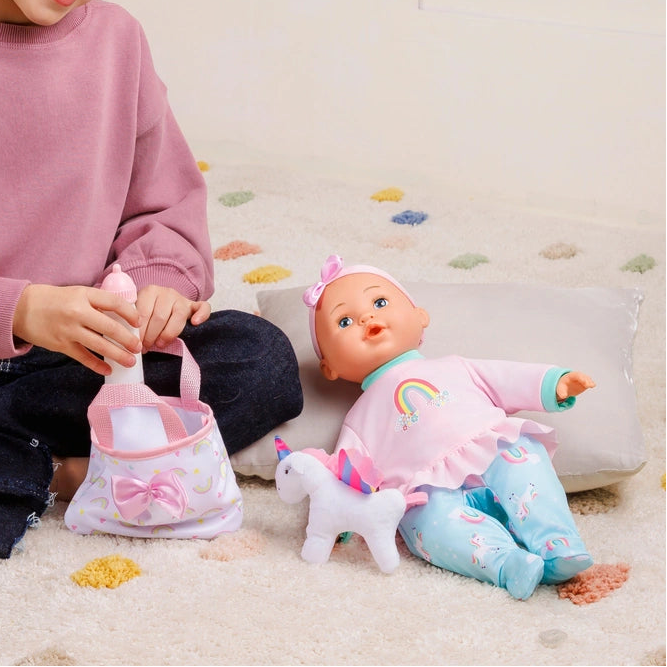 Doll Playset With Unicorn Pet