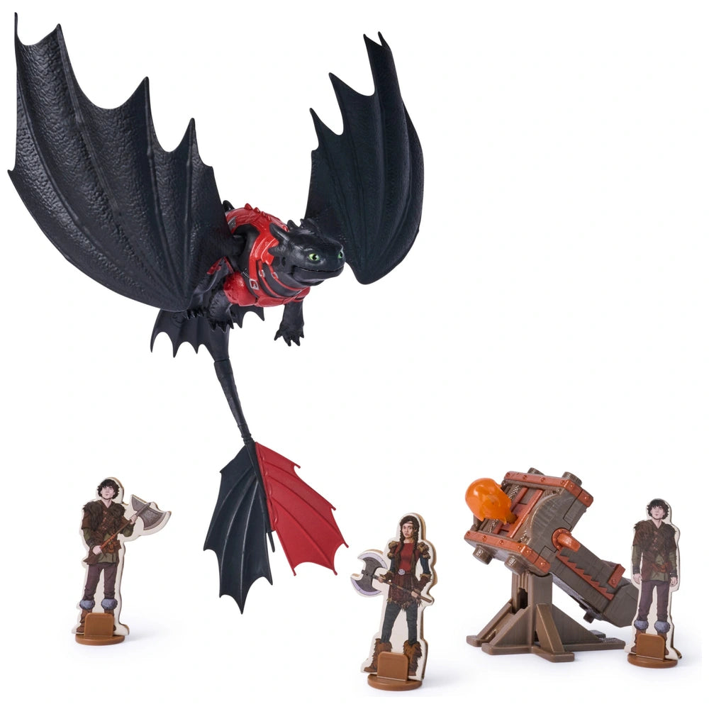Dreamworks How To Train Your Dragon Playset Blazing Battles Toothless' Cannon Blast