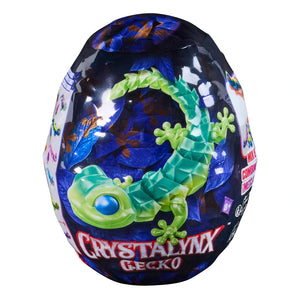 Crystalynx Gecko, 22.8 Cm Collectible Articulated Gecko Toy Figure Blind Box Assortment