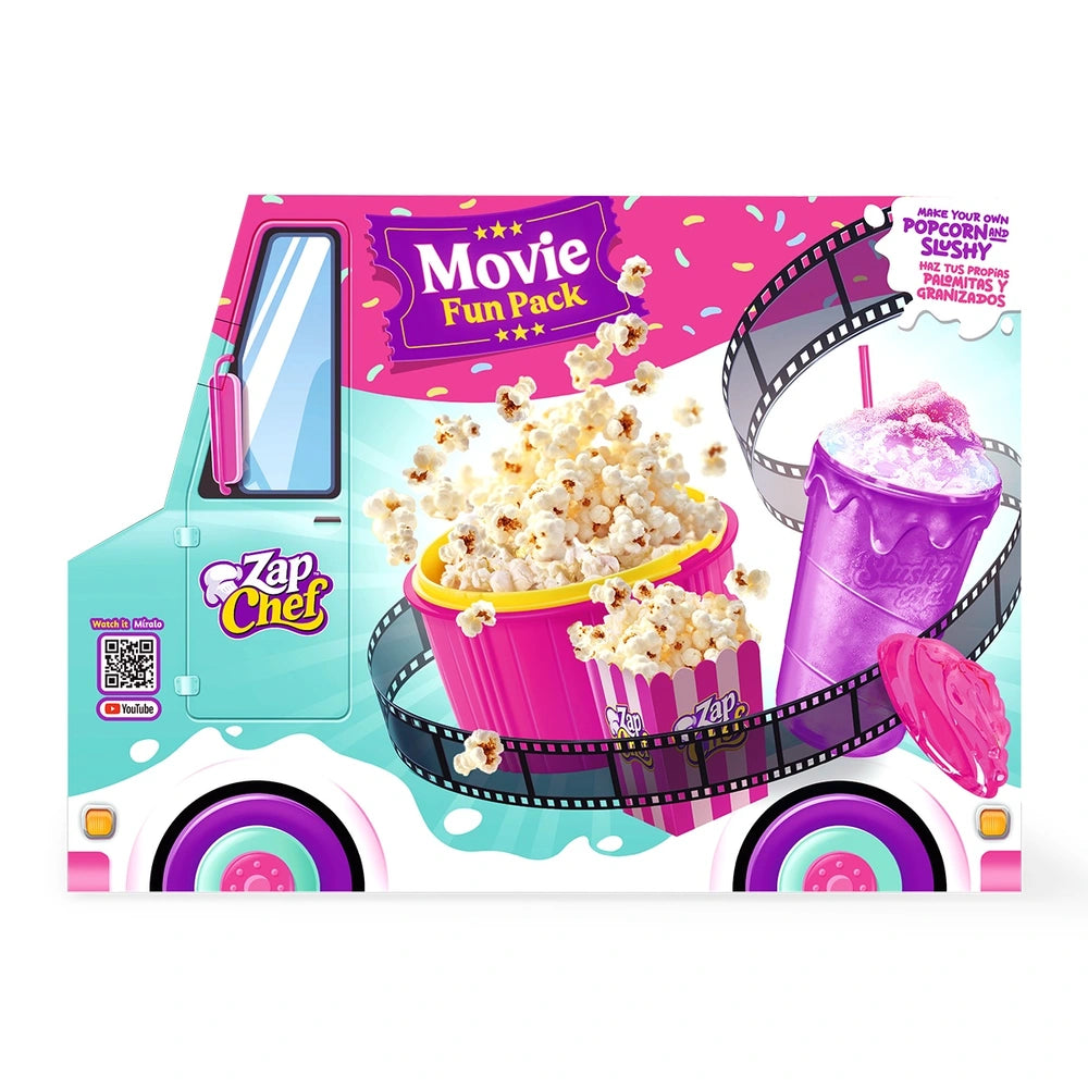 Zap Chef Movie Fun Popcorn And Slushy Making Kit