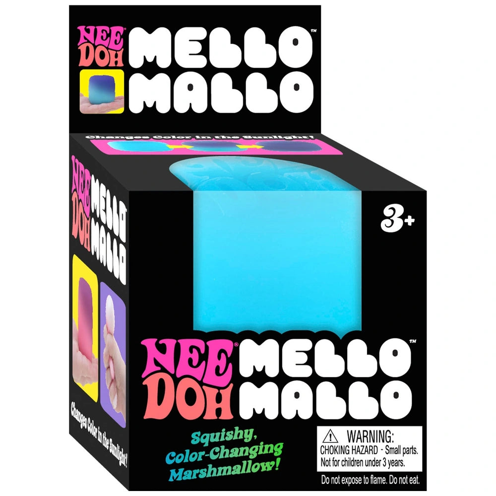 Needoh Mello Mallo Squishy Colour-Changing Marshmallow Fidget Toy