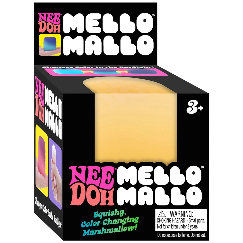 Needoh Mello Mallo Squishy Colour-Changing Marshmallow Fidget Toy
