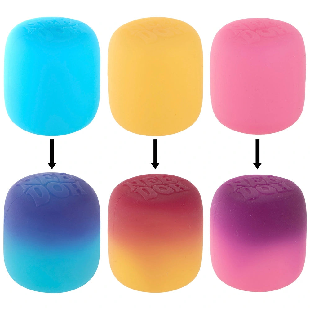 Needoh Mello Mallo Squishy Colour-Changing Marshmallow Fidget Toy