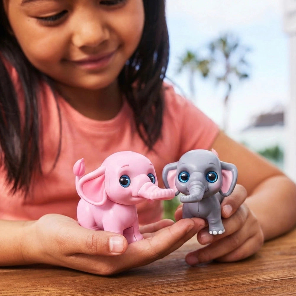 Pets Alive By Zuru Mommy Elephant And Baby Surprise Set