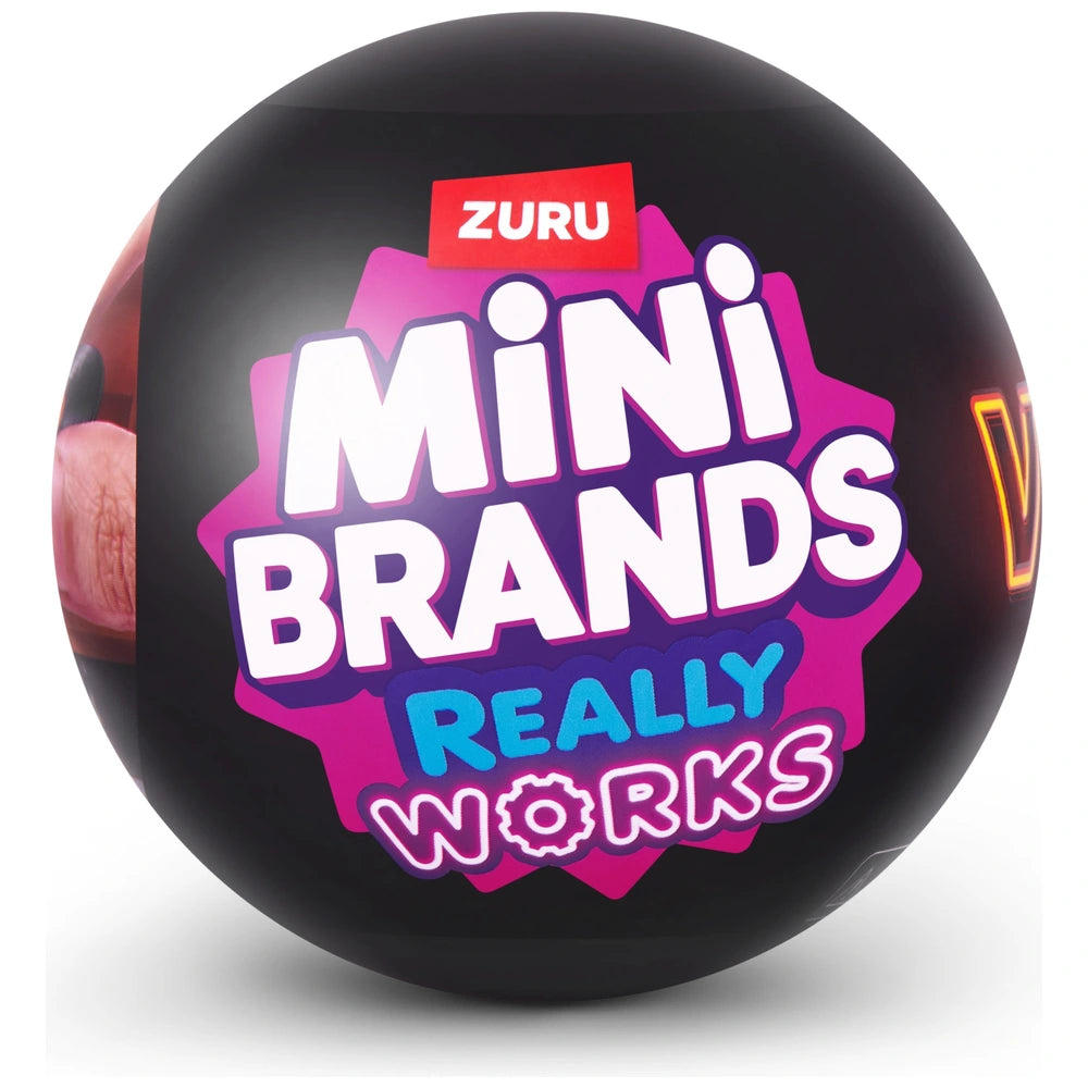 Mini Brands Really Works Vinyl Series 1 Capsule Assortment By Zuru