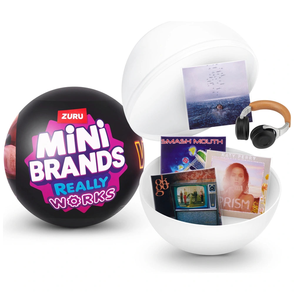 Mini Brands Really Works Vinyl Series 1 Capsule Assortment By Zuru
