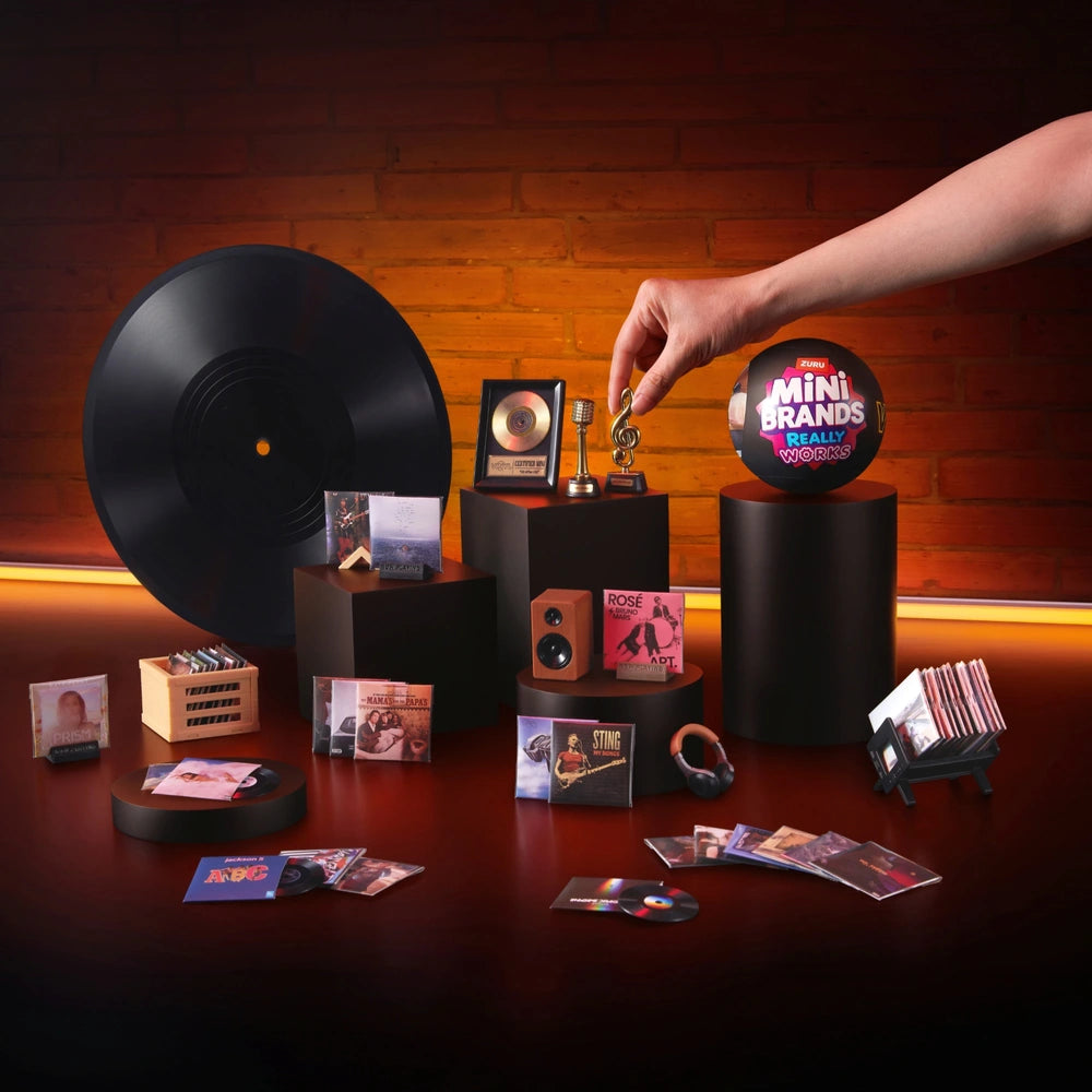 Mini Brands Really Works Vinyl Series 1 Capsule Assortment By Zuru