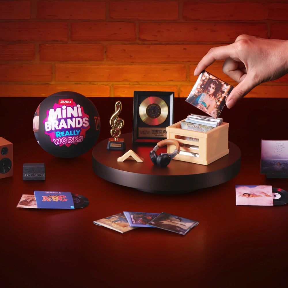 Mini Brands Really Works Vinyl Series 1 Capsule Assortment By Zuru