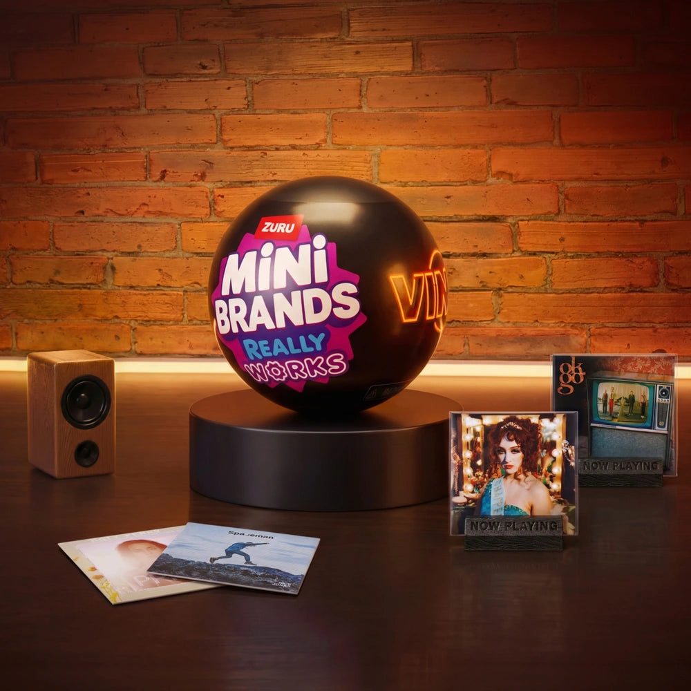 Mini Brands Really Works Vinyl Series 1 Capsule Assortment By Zuru