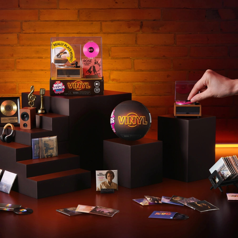 Mini Brands Really Works Vinyl Series 1 Capsule Assortment By Zuru