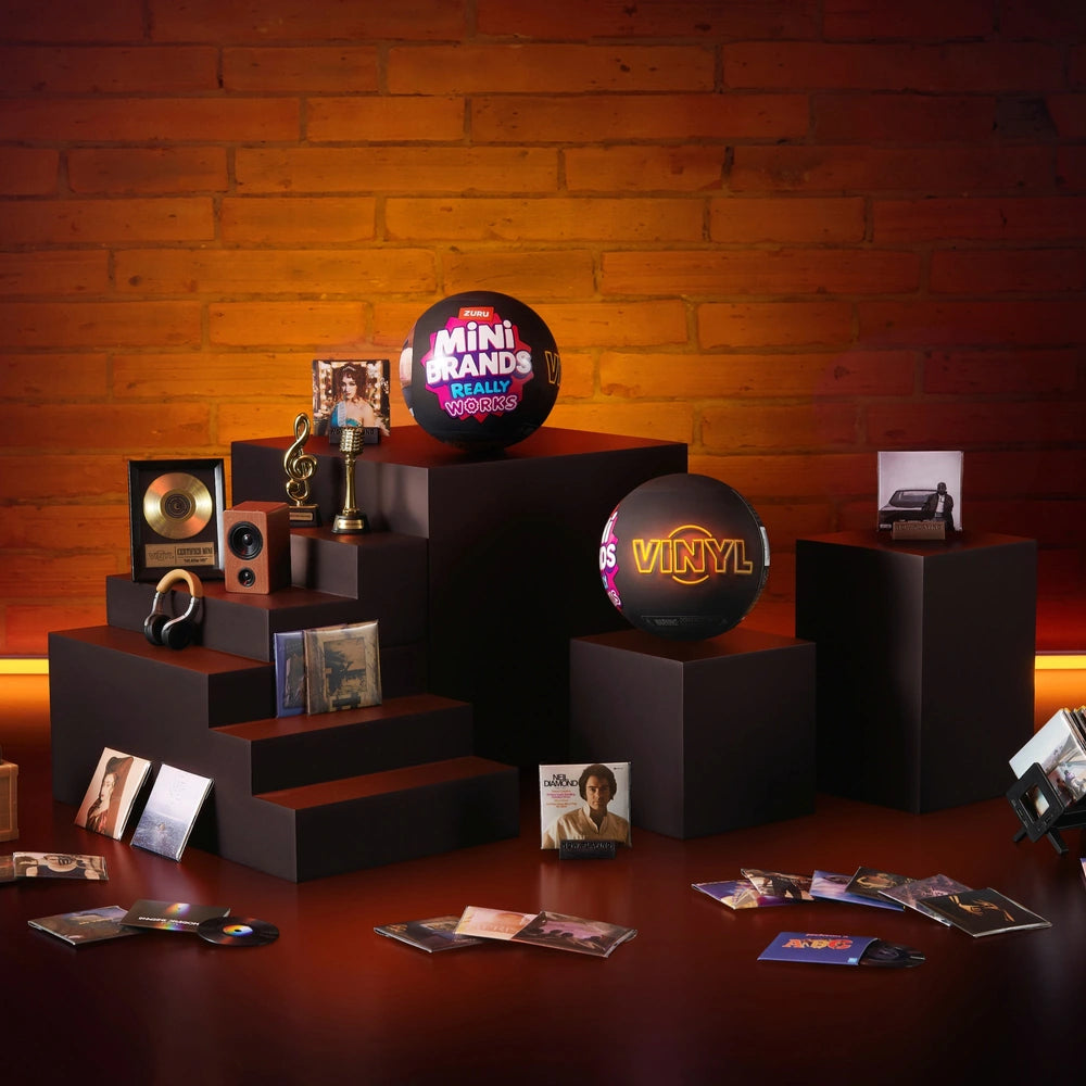 Mini Brands Really Works Vinyl Series 1 Capsule Assortment By Zuru